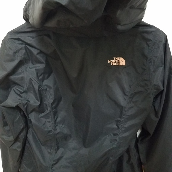 North Face Black Rose Gold Windbreaker 